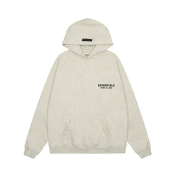 White Essentials Hoodie - Essentials Clothing