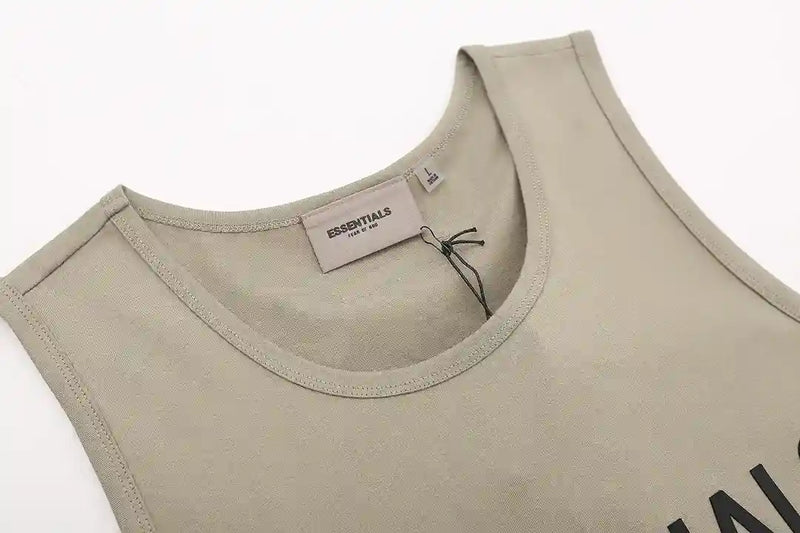 Essentials Heathered Grey Tank