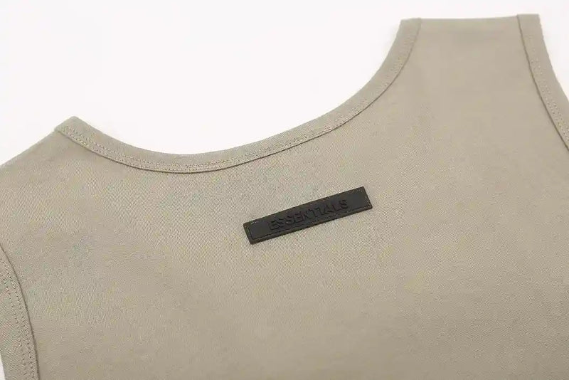 Essentials Heathered Grey Tank