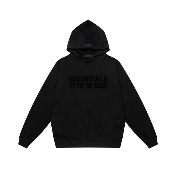 Essentials Fears Of God Black Hoodie