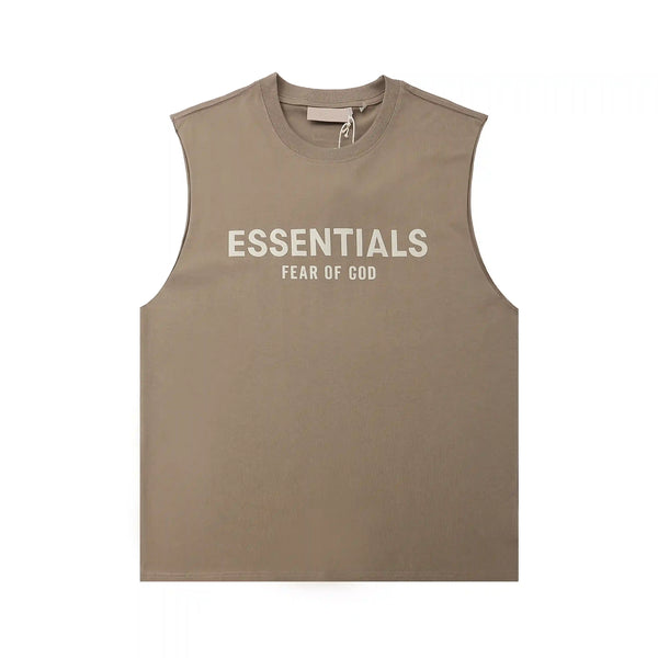 Essentials Clothing Heathered Grey Tank
