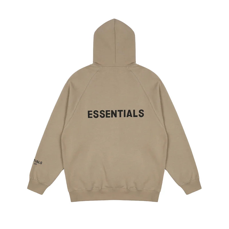 Black Essentials Hoodie - Essentials Clothing