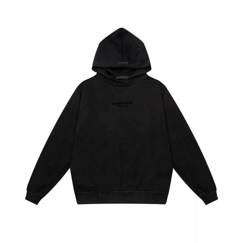 Essentials Fears Of God Black Hoodie