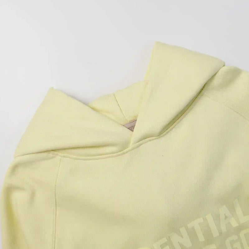 White Essentials Hoodie - Essentials Clothing
