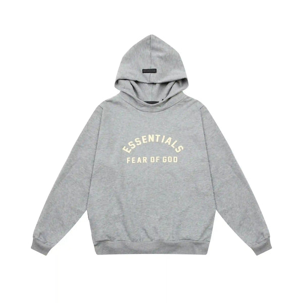 Essentials Fears Of God Lavender Grey Hoodie