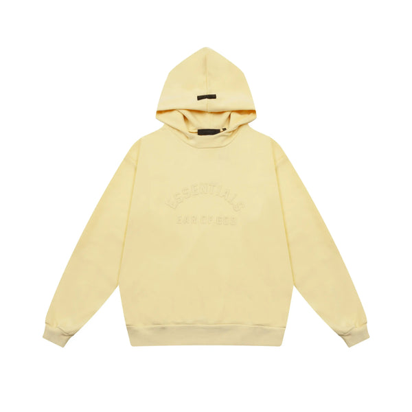 Essentials Fears Of God Garden Yellow Hoodie
