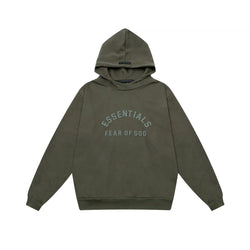 Essentials Clothing Black Eel Hoodie