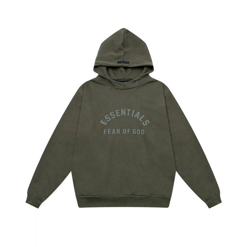 Essentials Clothing Black Eel Hoodie