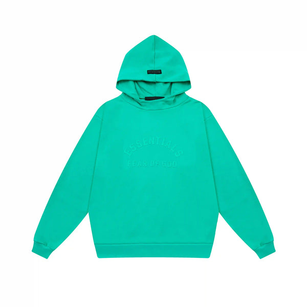 Essentials Fears Of God Turquoise Hoodie