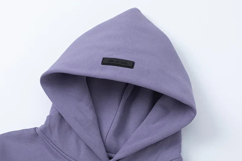 Black Essentials Hoodie - Essentials Clothing
