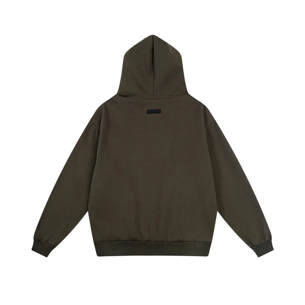 Essentials Fears Of God Dave Grey Hoodie