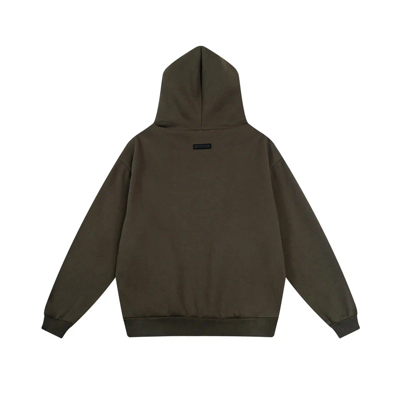 Essentials Fears Of God Dave Grey Hoodie