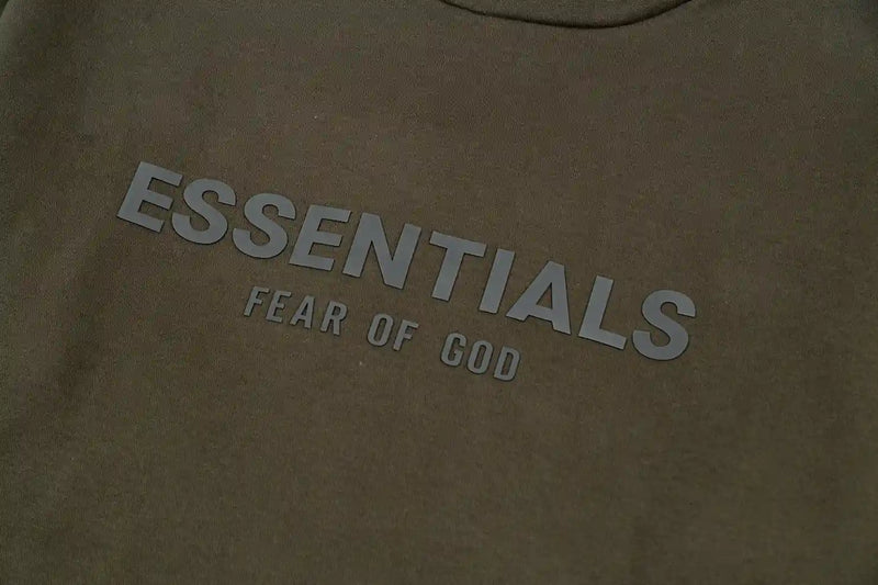 Essentials Fears Of God Dave Grey Hoodie