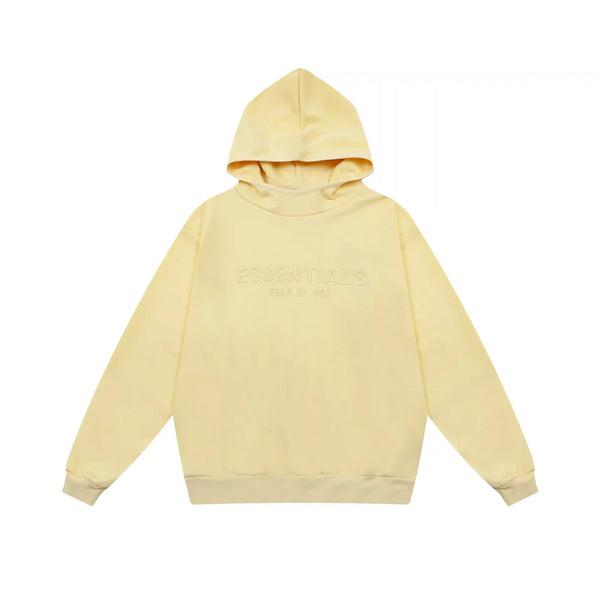 Essentials Fears Of God Garden Yellow Hoodie