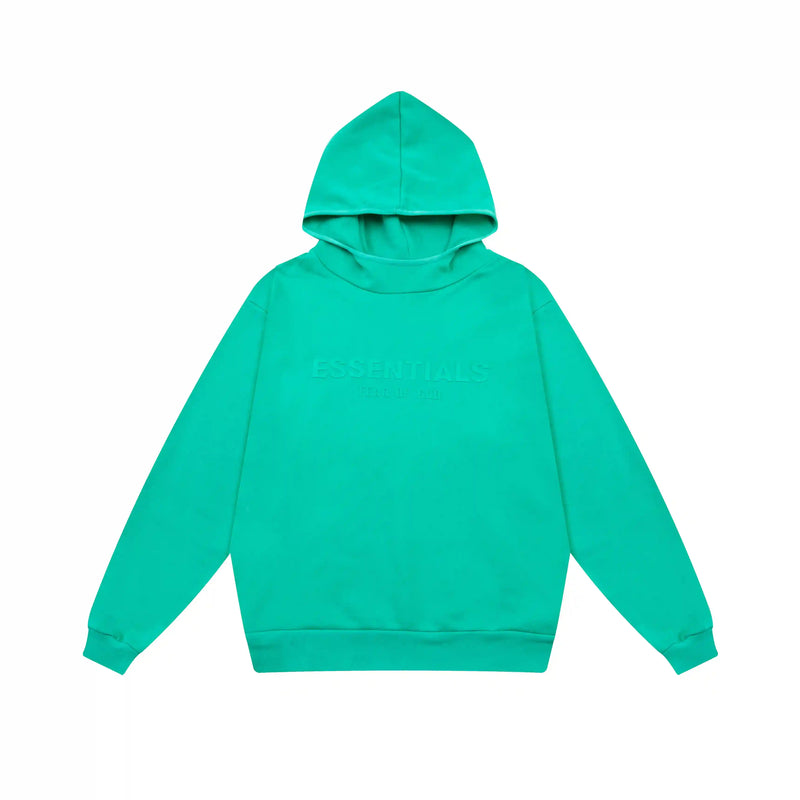 Essentials Fears Of God Turquoise Hoodie
