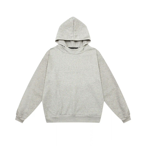 Essentials Fears Of God Pastel Grey Hoodie