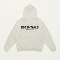 Essentials Fears Of God Lavender Grey Hoodie