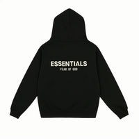 Essentials Fears Of God Black Hoodie