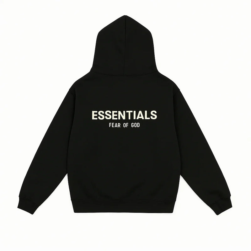 Essentials Clothing Black Hoodie