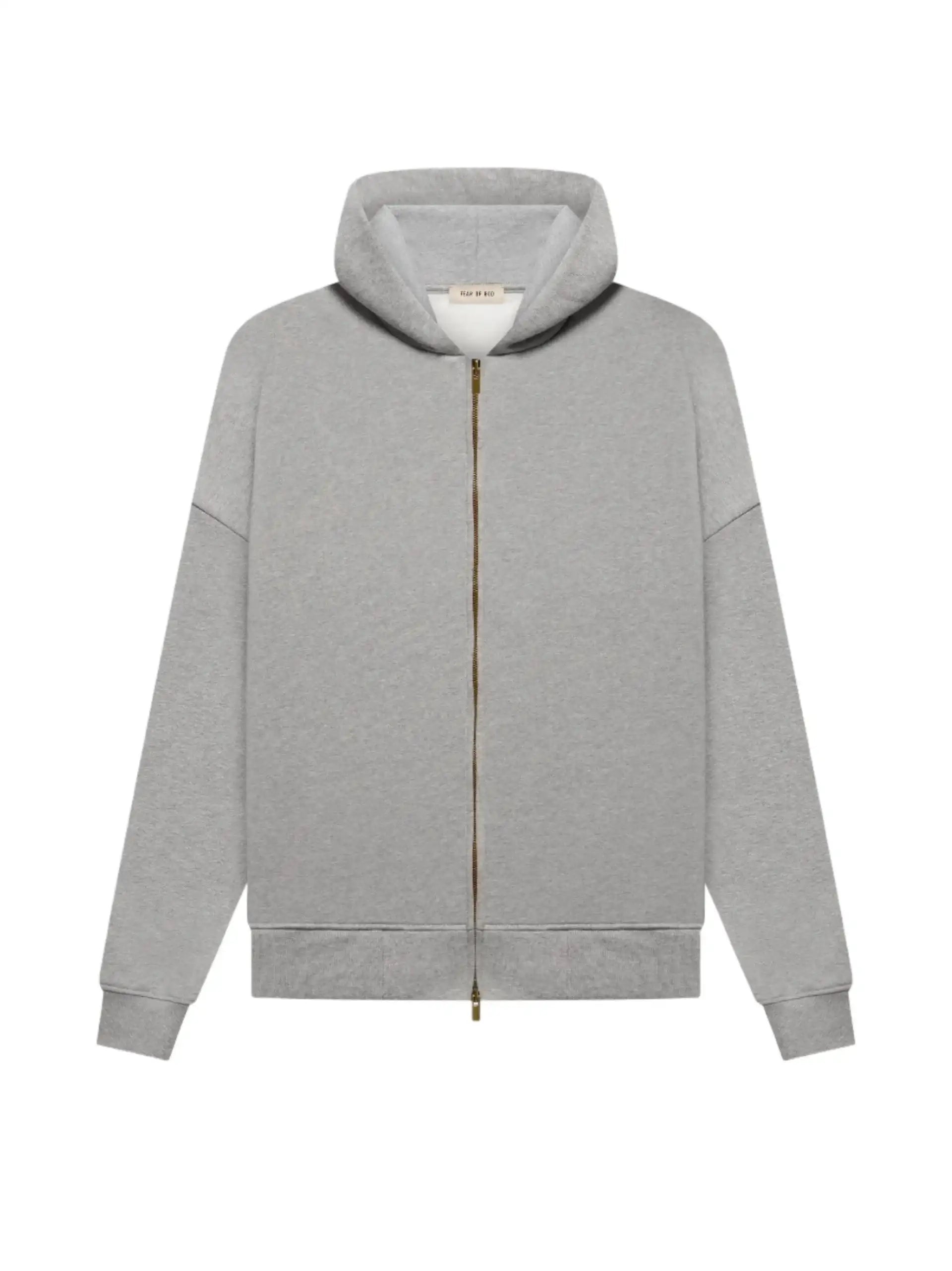 ESSENTIALS Fleece Zip Hoodie-Essentials Clothing